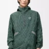 Storm anorak in technical shell Green/Black Storm anorak in technical shell Green/Black