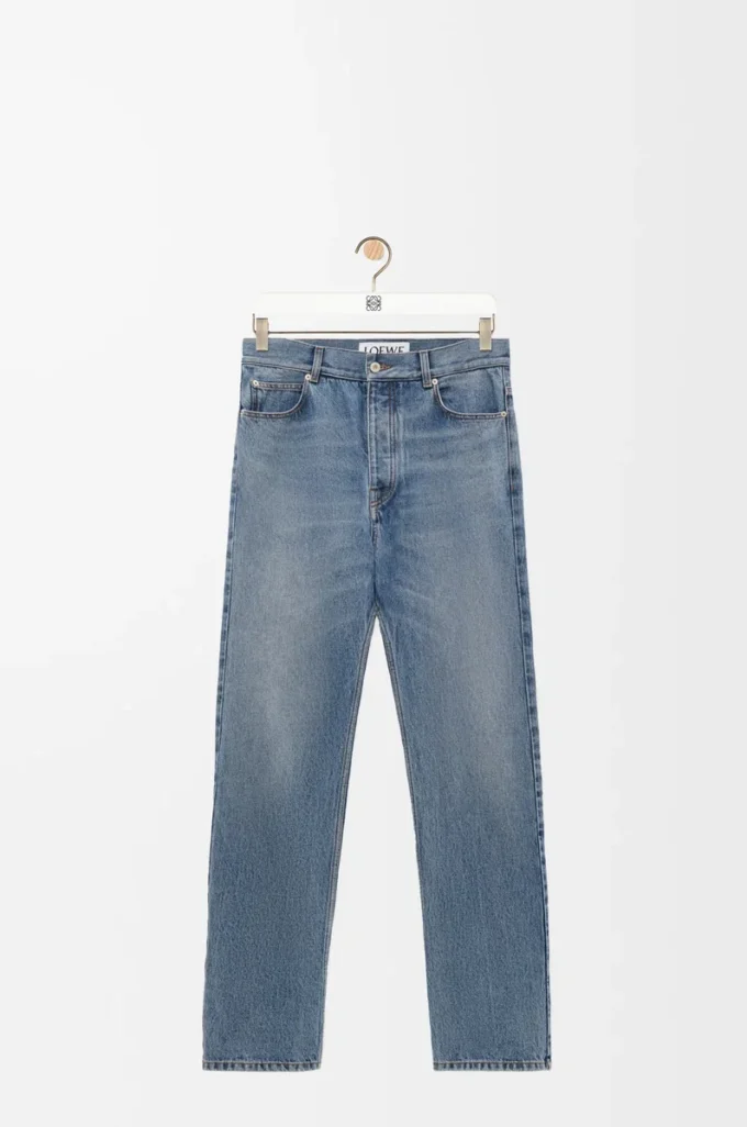 Straight leg jeans in denim Blue Straight leg jeans in denim Blue