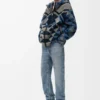 Straight leg jeans in denim Blue Straight leg jeans in denim Blue