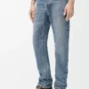 Straight leg jeans in denim Blue Straight leg jeans in denim Blue