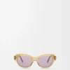 Swan Slim sunglasses Transparent Olive Swan Slim sunglasses Transparent Olive