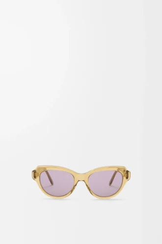 Swan Slim sunglasses Transparent Olive