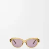 Swan Slim sunglasses Transparent Olive Swan Slim sunglasses Transparent Olive