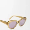 Swan Slim sunglasses Transparent Olive Swan Slim sunglasses Transparent Olive