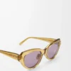 Swan Slim sunglasses Transparent Olive Swan Slim sunglasses Transparent Olive