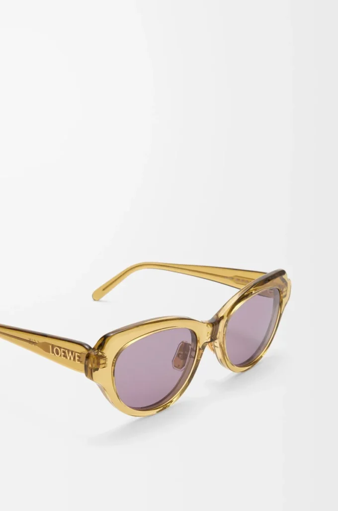 Swan Slim sunglasses Transparent Olive Swan Slim sunglasses Transparent Olive
