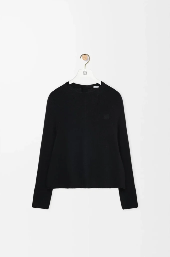 Sweater in cashmere Black Sweater in cashmere Black