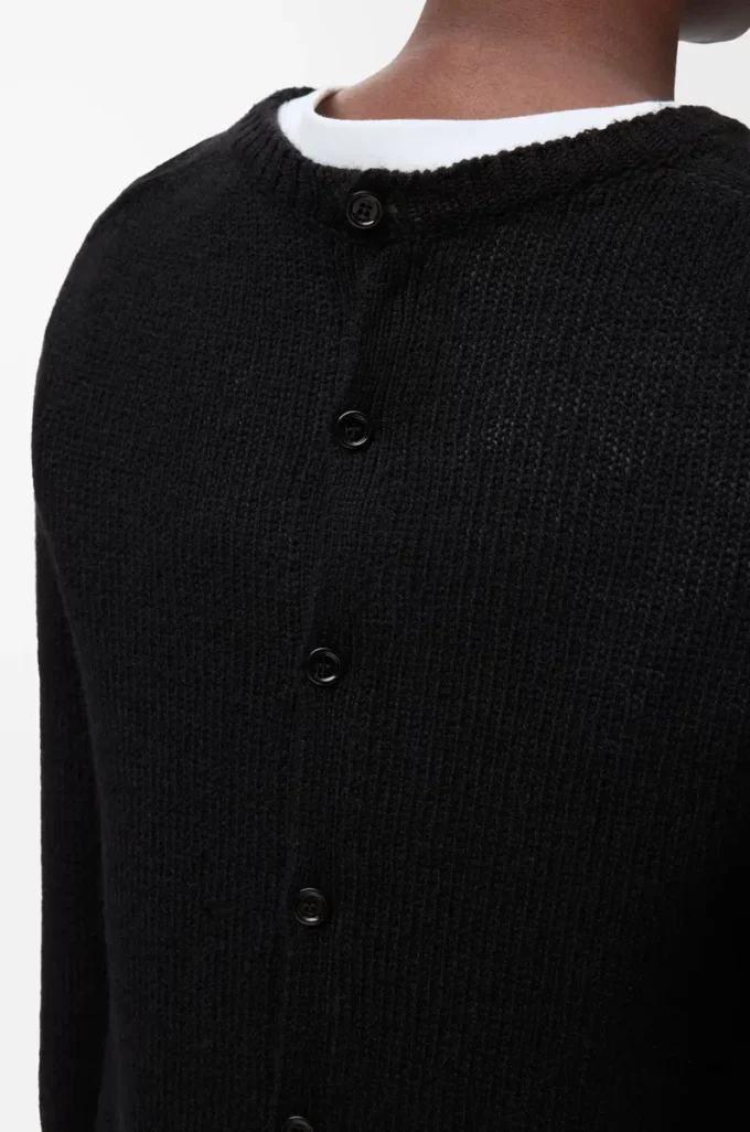 Sweater in cashmere Black Sweater in cashmere Black
