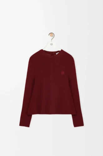 Sweater in cashmere Burgundy