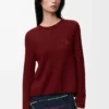Sweater in cashmere Burgundy Sweater in cashmere Burgundy
