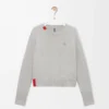 Sweater in cashmere Light Blue/Multicolor Sweater in cashmere Light Blue/Multicolor