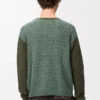 Sweater in cashmere Light Green/Khaki Green Sweater in cashmere Light Green/Khaki Green