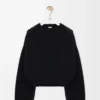 Sweater in mohair blend Black