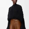 Sweater in mohair blend Black