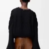 Sweater in mohair blend Black