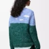 Sweater in wool and mohair Blue/Multicolor Sweater in wool and mohair Blue/Multicolor