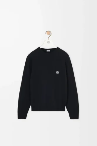 Sweater in wool Black