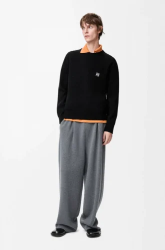 Sweater in wool Black