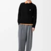 Sweater in wool Black