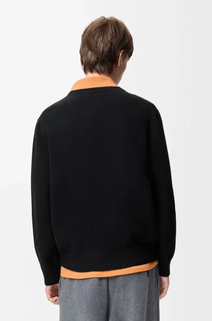 Sweater in wool Black