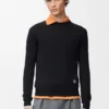Sweater in wool Black/Grey