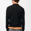 Sweater in wool Black/Grey