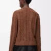 Sweater in wool Brown Sweater in wool Brown
