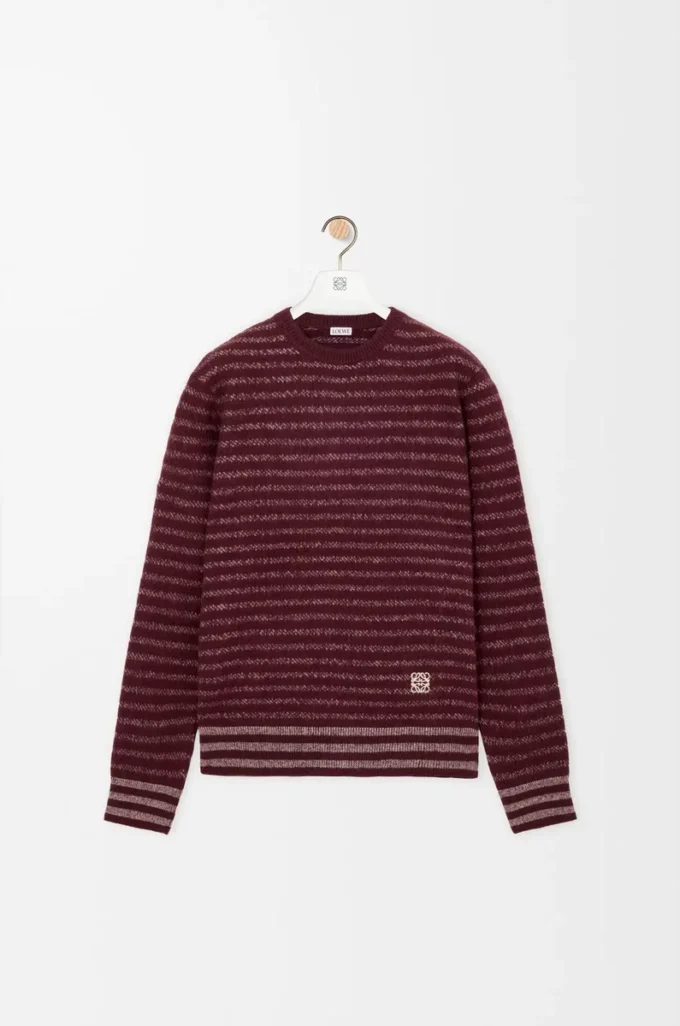 Sweater in wool Dark Brown Sweater in wool Dark Brown