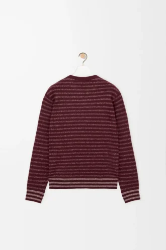 Sweater in wool Dark Brown