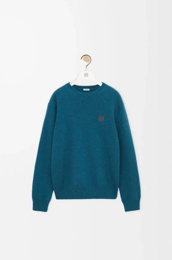 Sweater in wool Dark Green Sweater in wool Dark Green