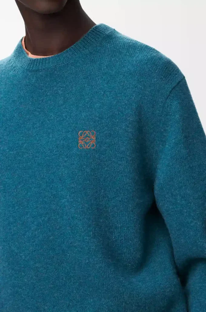 Sweater in wool Dark Green Sweater in wool Dark Green