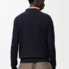 Sweater in wool Dark Navy Blue Sweater in wool Dark Navy Blue