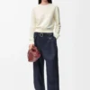 Sweater in wool Ecru Sweater in wool Ecru