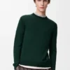 Sweater in wool Green/Blue Sweater in wool Green/Blue