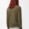 Sweater in wool Green/Khaki Green Sweater in wool Green/Khaki Green