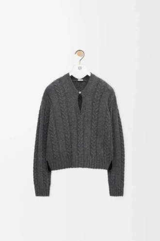 Sweater in wool Grey