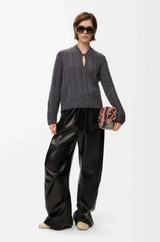 Sweater in wool Grey