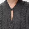 Sweater in wool Grey Sweater in wool Grey