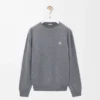 Sweater in wool Grey Melange Sweater in wool Grey Melange