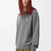Sweater in wool Grey Melange Sweater in wool Grey Melange