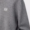Sweater in wool Grey Melange Sweater in wool Grey Melange