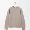 Sweater in wool Light Grey