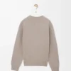 Sweater in wool Light Grey