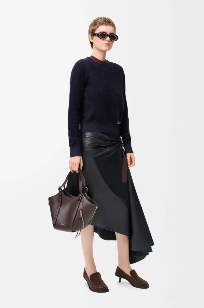 Sweater in wool Navy Blue Sweater in wool Navy Blue
