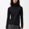 Sweater in wool Navy/Grey Sweater in wool Navy/Grey