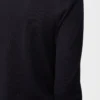Sweater in wool Navy/Grey Sweater in wool Navy/Grey