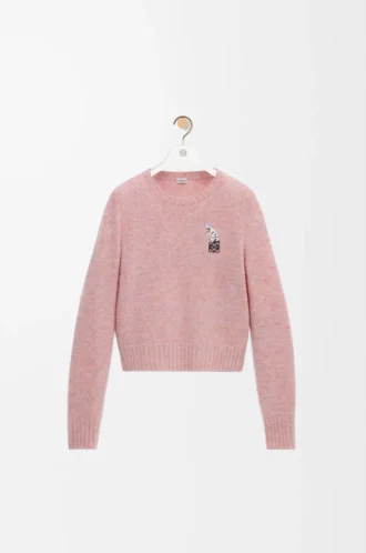 Sweater in wool Pink
