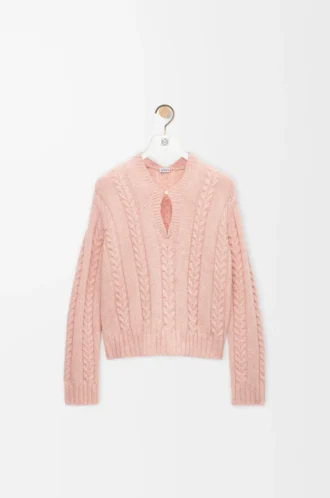 Sweater in wool Pink