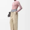 Sweater in wool Pink Sweater in wool Pink