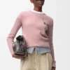 Sweater in wool Pink Sweater in wool Pink